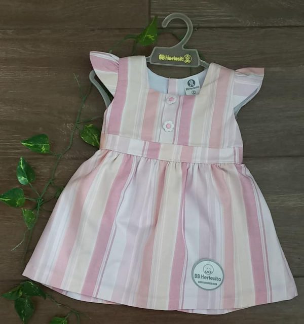 Vestido Oxford Niña Mechita - BBHERLESITO