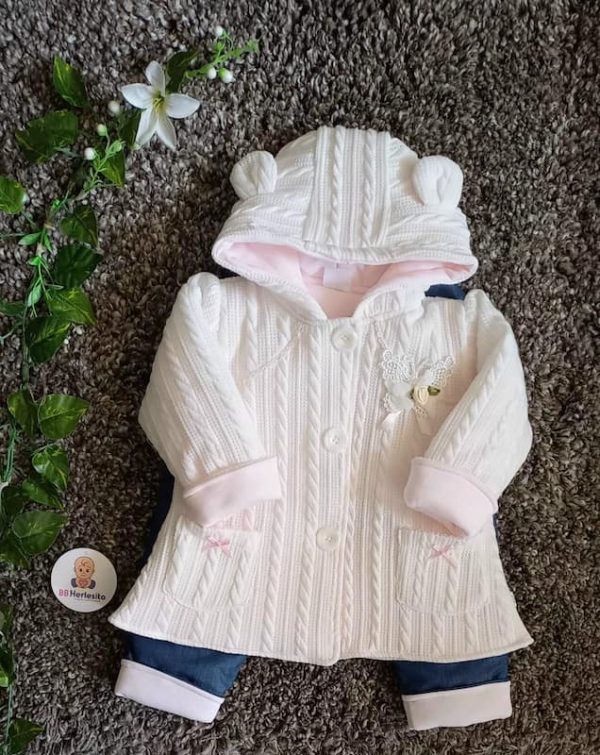 conjunto trenzado niña mariposa - BBHERLESITO