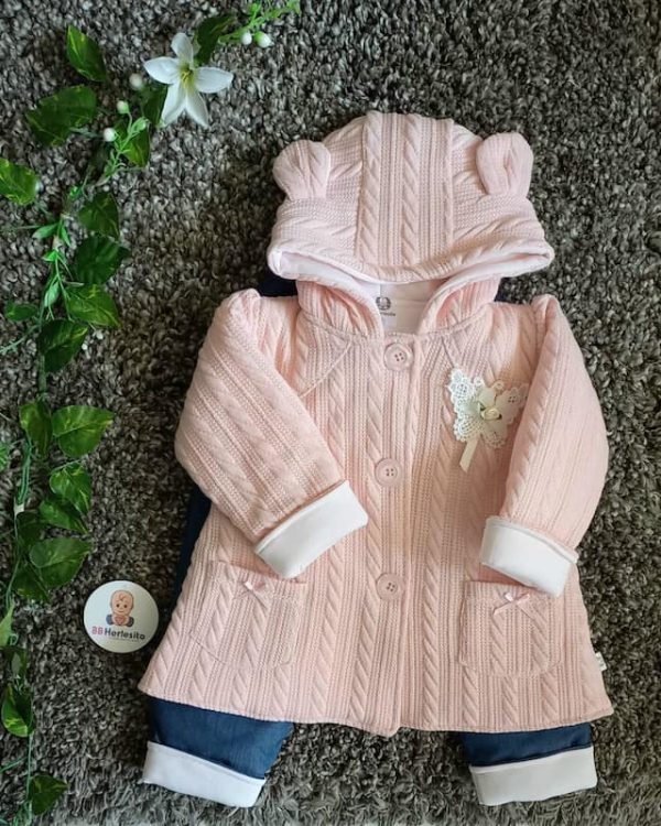 conjunto trenzado niña mariposa - BBHERLESITO